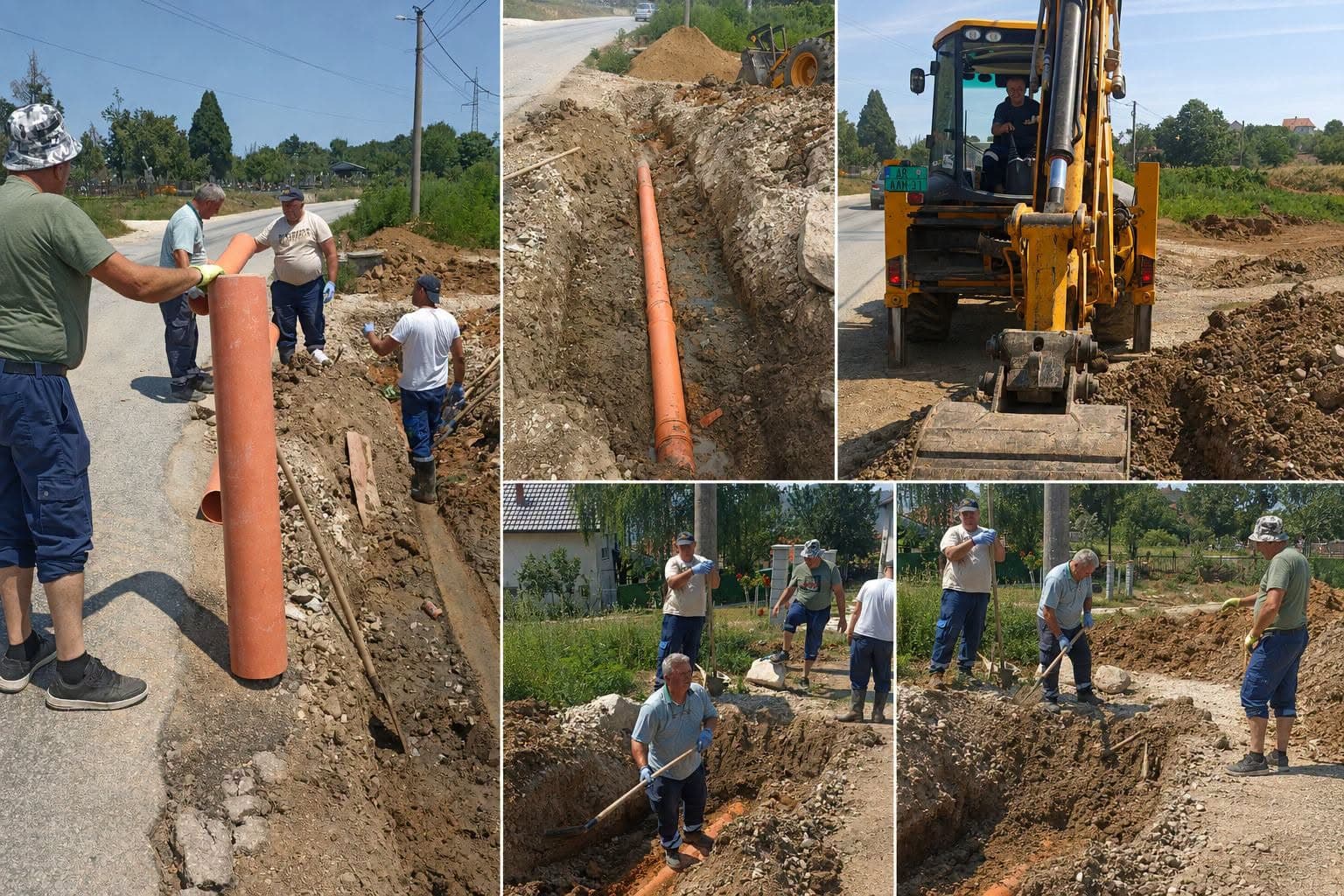 Екипе РЈ Водовод и канализација ЈКП Букуља