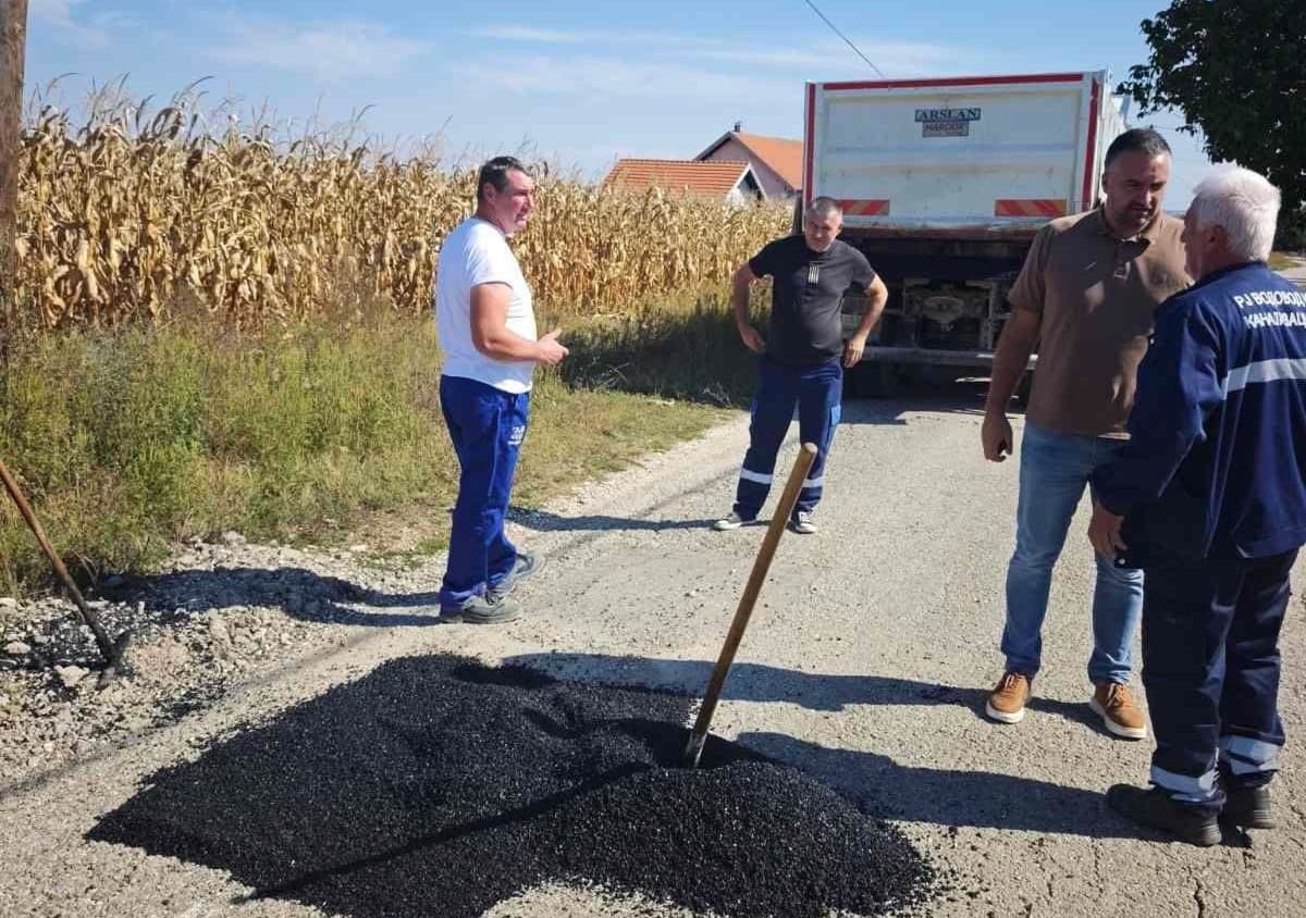 РЈ Нискоградња наставља радове на санацији ударних рупа