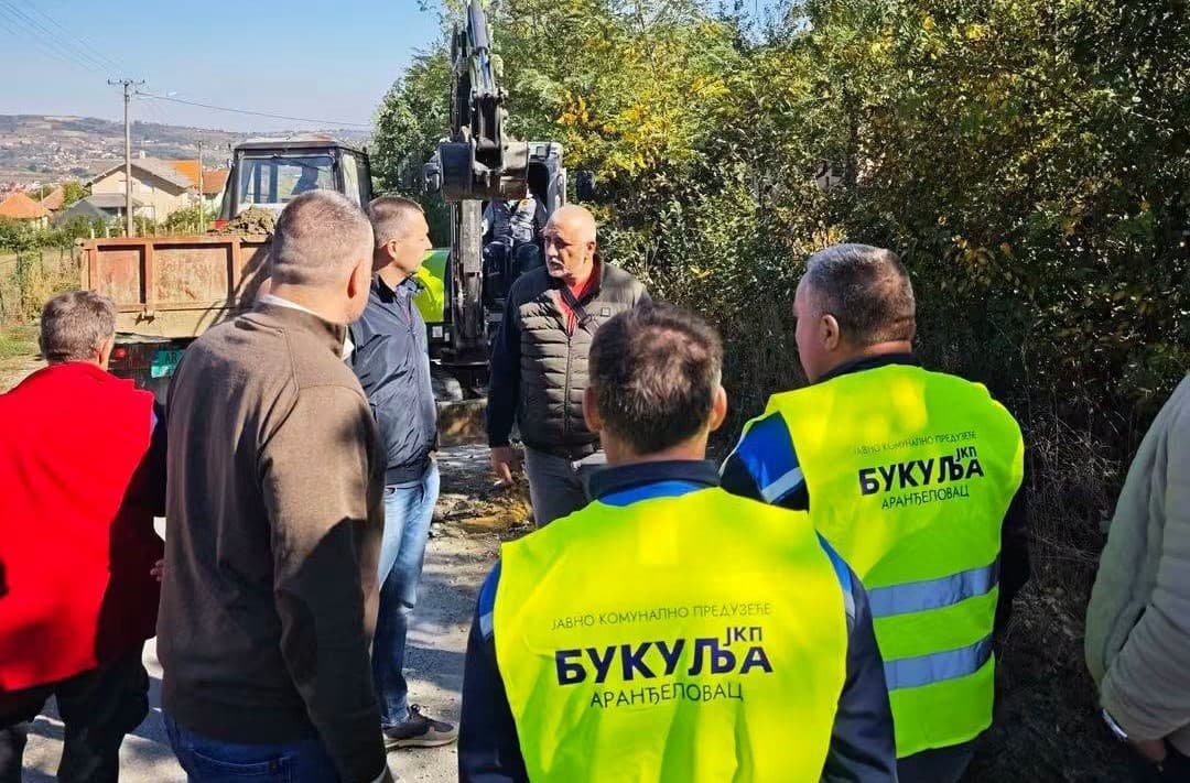 РЕКОНСТРУКЦИЈА МАГИСТРАЛНОГ ЦЕВОВОДА ОД ТОМИЋА КОСЕ ДО ЗАБРЕЖЈА